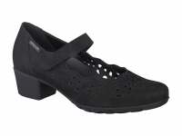 Chaussure mephisto sandales modele ivora nubuck noir